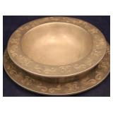 Wilton Pewter Plate and Bowl Set