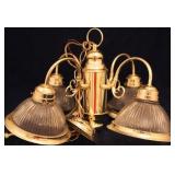 Brass Hanging Chandelier