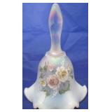 Hand Painted Fenton Bell - signed