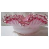 Painted Glass Bowl