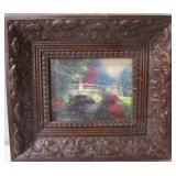 Mini Oil on Board of Bridge - signed