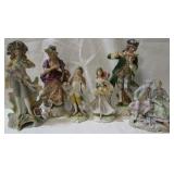 Set of 6 Occupied Japan Figurines