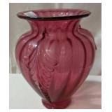 Cranberry Vase