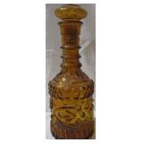 Amber Liquer Bottle