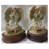 Pair of Angel Music Boxes