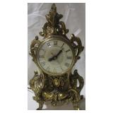 Lanshire Brass Clock - electric