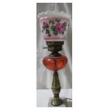 Porcelain/Glass Lamp