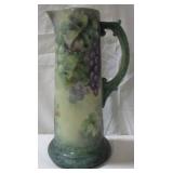 Hand Painted Baleek Pitcher - Green