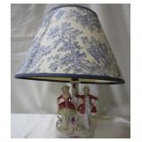 Porcelain Figurine Lamp