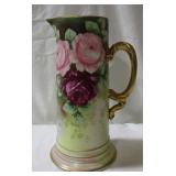 J.P.L. France Painted Pitcher