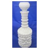 Milk Glass Decanter