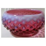 Fenton Hobnail opalescent Bowl