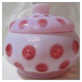 Fenton Coin Dot Dresser Box