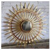 Modern History sunburst mirror