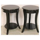 Butler Specialty black end tables