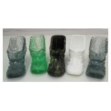 Miniature Glass Shoes (5pc)