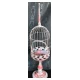 Birdcage on stand