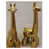 Dimond Home Gold giraffes