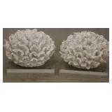 set of 2 Pomeroy Great Reef Decor