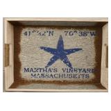 Sterling Vineyard Ferry Starfish Tray