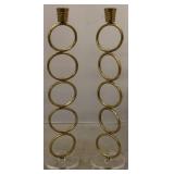 Sterling Avignon Candle Holders