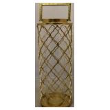 Sterling Large Quatrefoil candle holder