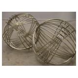 Set of 2 Ball Decor