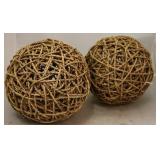 Set of two Natural Orb
