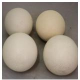 set of 4 eggs