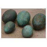Dimond Home 5 pcs Dino Eggs