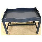 Modern History blue coffee table