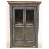 Grey one door cabinet