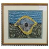 The Eye of Time giclee by Salvador Dali