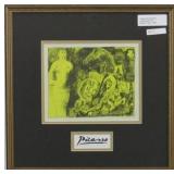 Original 1969 erotic by Pablo Picasso