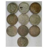 Peace Silver Dollars