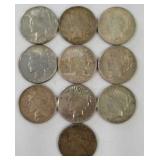 Peace Silver Dollars