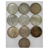 Peace Silver Dollars