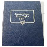 ASE 1986-2019 1OZ SILVER SET BOOK