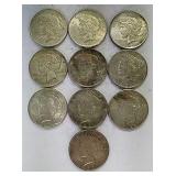 Peace Silver Dollars