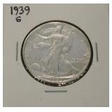1939S Liberty Half Dollar High Grade