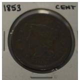 1853 Large Cent