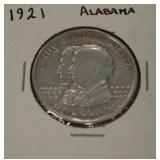 1921 Alabama Comm. Half Dollar