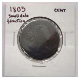 1803 1 Cent Piece