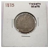1875 20 Cent Piece