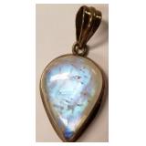 Sterling opal pendant