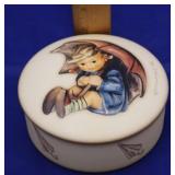 Hummel "Umbrella Girl" Round Box