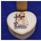 Hummel "Sweet Greetings" Heart Shaped Box