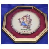 Hummel "Apple Tree Girl" Framed Collector Plate