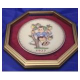 Hummel "Apple Tree Boy" Framed Collector Plate