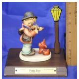 Hummel Figure & Base "Puppy Love"